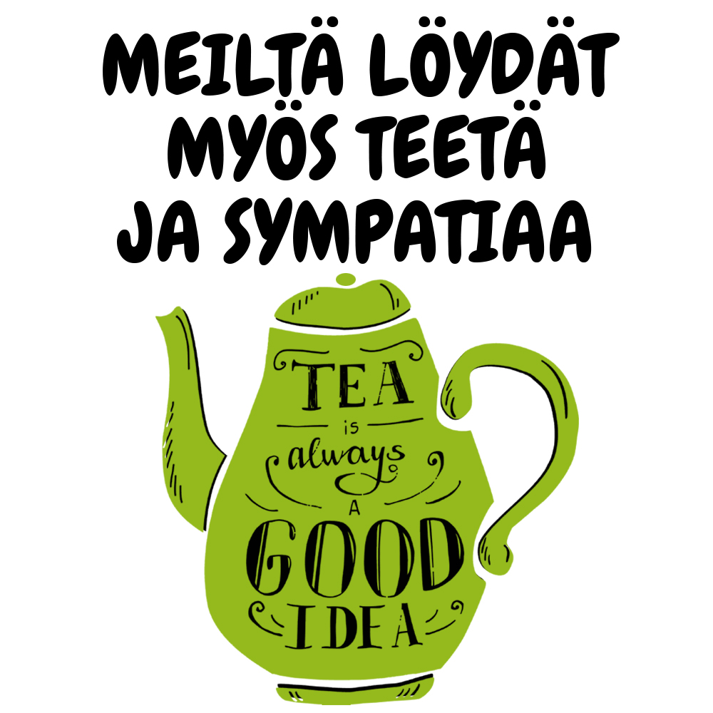 Reformi tee Meiltä löydät myös teetä ja sympatiaa